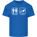 Scuba Diving Problem Solved Mens Cotton T-Shirt Tee Top Royal Blue