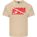 Scuba Diving Scubaholic Diver Dive Mens Cotton T-Shirt Tee Top Sand