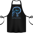 Scuba Diving on the Brain Diver Dive Cotton Apron 100% Organic Black