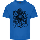 Scuba Octopus Diver Dive Diving Kids T-Shirt Childrens Royal Blue