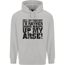 Sell My Tractor? Farmer Farming Driver Mens 80% Cotton Hoodie Sports Grey