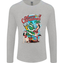 Sexy Merry Christmas Funny Christmas Mens Long Sleeve T-Shirt Sports Grey