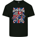 Shaguar Funny Movie Film Classic Car Mens Cotton T-Shirt Tee Top Black