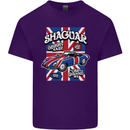 Shaguar Funny Movie Film Classic Car Mens Cotton T-Shirt Tee Top Purple
