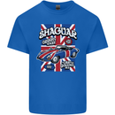 Shaguar Funny Movie Film Classic Car Mens Cotton T-Shirt Tee Top Royal Blue