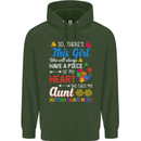 She Calls Me Aunt Autistic Autism Aunty ASD Mens 80% Cotton Hoodie Forest Green