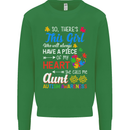 She Calls Me Aunt Autistic Autism Aunty ASD Mens Sweatshirt Jumper Irish Green