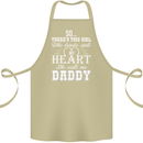 She Calls Me Daddy Funny Father's Day Cotton Apron 100% Organic Khaki