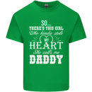 She Calls Me Daddy Funny Father's Day Mens Cotton T-Shirt Tee Top Irish Green