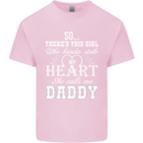 She Calls Me Daddy Funny Father's Day Mens Cotton T-Shirt Tee Top Light Pink