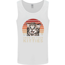Show Me Your Kitties Funny Cat Kitten Mens Vest Tank Top White