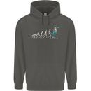 Skateboard Evloution Skateboarding Childrens Kids Hoodie Storm Grey