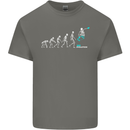 Skateboard Evloution Skateboarding Mens Cotton T-Shirt Tee Top Charcoal