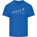 Skateboard Evloution Skateboarding Mens Cotton T-Shirt Tee Top Royal Blue