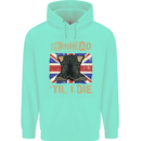 Skinhead Til I Die Punk Music Mens 80% Cotton Hoodie Peppermint