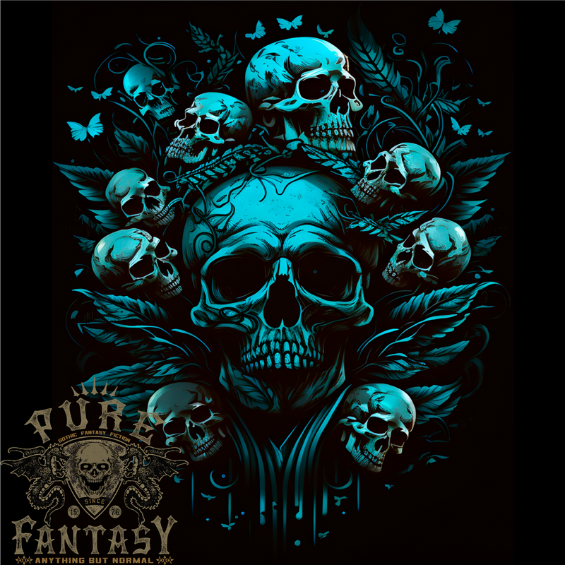 Skull Tree Gothic Heavy Metal Rock Music Biker Mens Cotton T-Shirt Tee Top