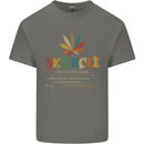 Skuncle Uncle That Smokes Weed Funny Drugs Mens Cotton T-Shirt Tee Top Charcoal