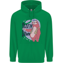 Sloth Down Policeman Funny Mens 80% Cotton Hoodie Irish Green