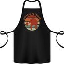 Sloth Say Less Do Lesser Funny Slogan Cotton Apron 100% Organic Black