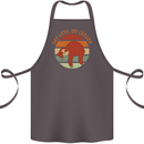 Sloth Say Less Do Lesser Funny Slogan Cotton Apron 100% Organic Dark Grey