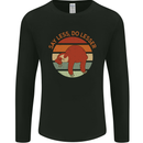 Sloth Say Less Do Lesser Funny Slogan Mens Long Sleeve T-Shirt Black