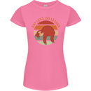 Sloth Say Less Do Lesser Funny Slogan Womens Petite Cut T-Shirt Azalea