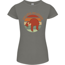 Sloth Say Less Do Lesser Funny Slogan Womens Petite Cut T-Shirt Charcoal