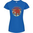 Sloth Say Less Do Lesser Funny Slogan Womens Petite Cut T-Shirt Royal Blue