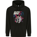 Sloth Wars Funny TV & Movie Parody Childrens Kids Hoodie Black