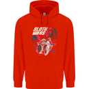 Sloth Wars Funny TV & Movie Parody Childrens Kids Hoodie Bright Red