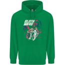 Sloth Wars Funny TV & Movie Parody Childrens Kids Hoodie Irish Green