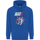 Sloth Wars Funny TV & Movie Parody Childrens Kids Hoodie Royal Blue