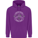 Sniper Squad Worldwide Army Para Marines Mens 80% Cotton Hoodie Purple