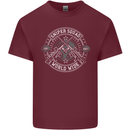 Sniper Squad Worldwide Army Para Marines Mens Cotton T-Shirt Tee Top Maroon