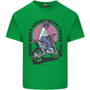 Some Girls Chase Funny Biker Motorcycle Kids T-Shirt Childrens Irish Green