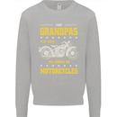 Some Grandpas Funny Biker Motorcycle Bike Kids Sweatshirt Jumper Sports Grey