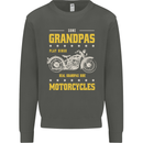 Some Grandpas Funny Biker Motorcycle Bike Kids Sweatshirt Jumper Storm Grey
