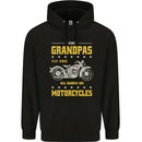 Some Grandpas Funny Biker Motorcycle Bike Mens 80% Cotton Hoodie Black