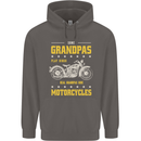Some Grandpas Funny Biker Motorcycle Bike Mens 80% Cotton Hoodie Charcoal