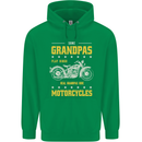 Some Grandpas Funny Biker Motorcycle Bike Mens 80% Cotton Hoodie Irish Green