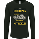 Some Grandpas Funny Biker Motorcycle Bike Mens Long Sleeve T-Shirt Black