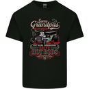 Some Grandpas Play Bingo Hot Rods Mens Cotton T-Shirt Tee Top Black