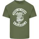 Son of Odin Valhalla Viking Norse Mythology Mens Cotton T-Shirt Tee Top Military Green