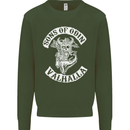 Son of Odin Valhalla Viking Norse Mythology Mens Sweatshirt Jumper Forest Green