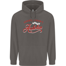 Sorry, I Don't Speak Assholian Funny Slogan Mens 80% Cotton Hoodie Charcoal