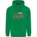 Sorry, I Don't Speak Assholian Funny Slogan Mens 80% Cotton Hoodie Irish Green