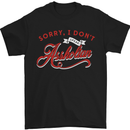 Sorry, I Don't Speak Assholian Funny Slogan Mens T-Shirt Cotton Gildan Black