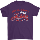 Sorry, I Don't Speak Assholian Funny Slogan Mens T-Shirt Cotton Gildan Purple
