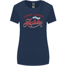 Sorry, I Don't Speak Assholian Funny Slogan Womens Wider Cut T-Shirt Navy Blue