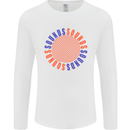 Sounds Mens Long Sleeve T-Shirt White